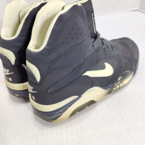 Nike 2012 Air Force 180 RARE Mid Glow In The Dark Sneakers Men's Shoe Sz 10 - Picture 5 of 12